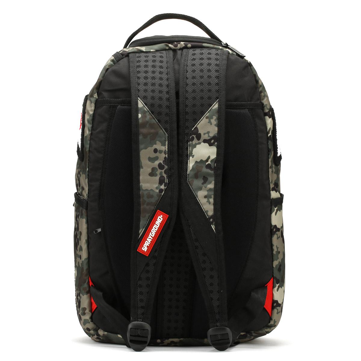 Sprayground Camo Mesh Shark Backpack