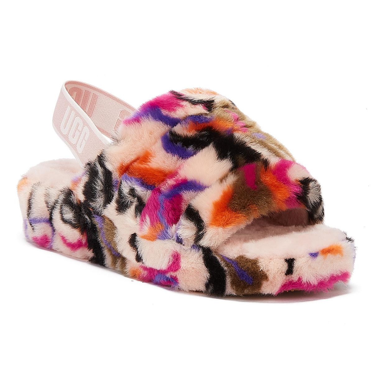 UGG Fluff Yeah Slide Slipper Taffy Pink | END.