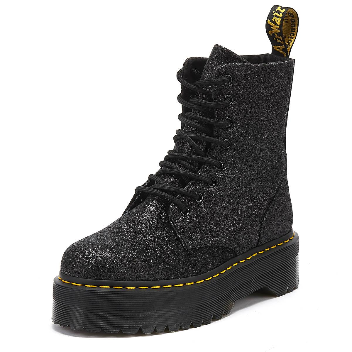 dr martens jadon glitter black