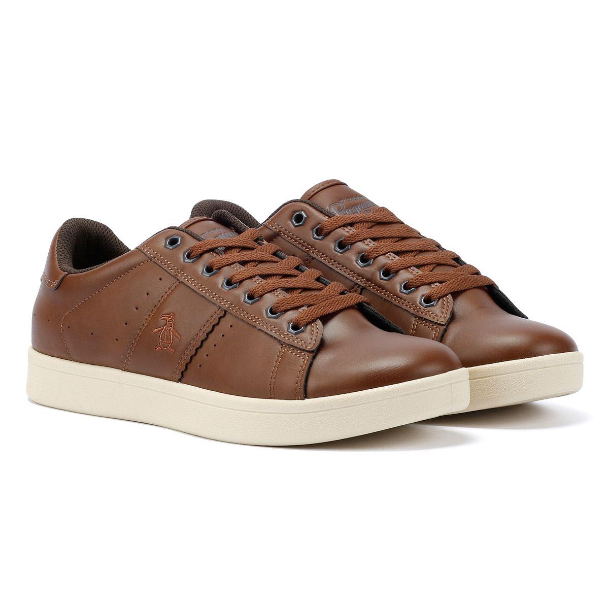 Original Penguin Steadman Tan Sneakers in Brown for Men Lyst UK