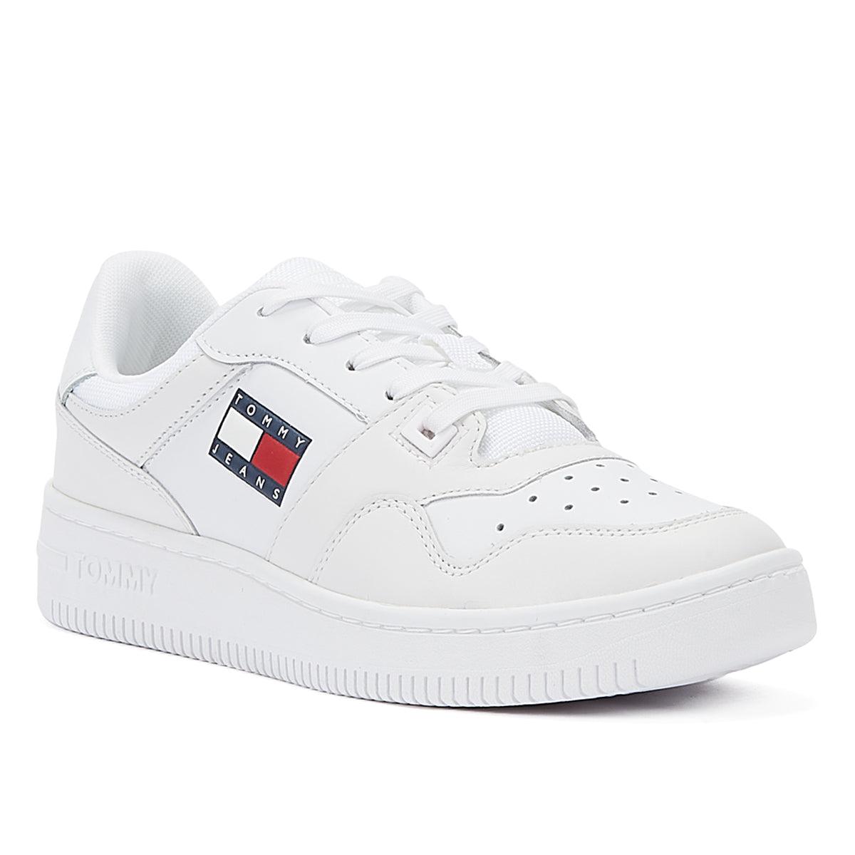 Tommy hilfiger jaz trainers white deals