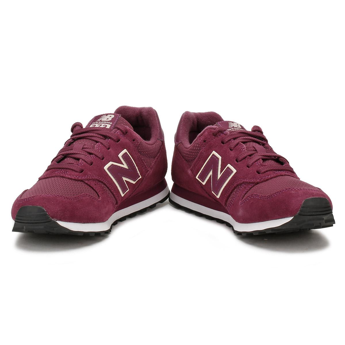 New Balance Womens Burgundy Suede 373 Trainers in Burgundy / Pink (Purple)  - Lyst