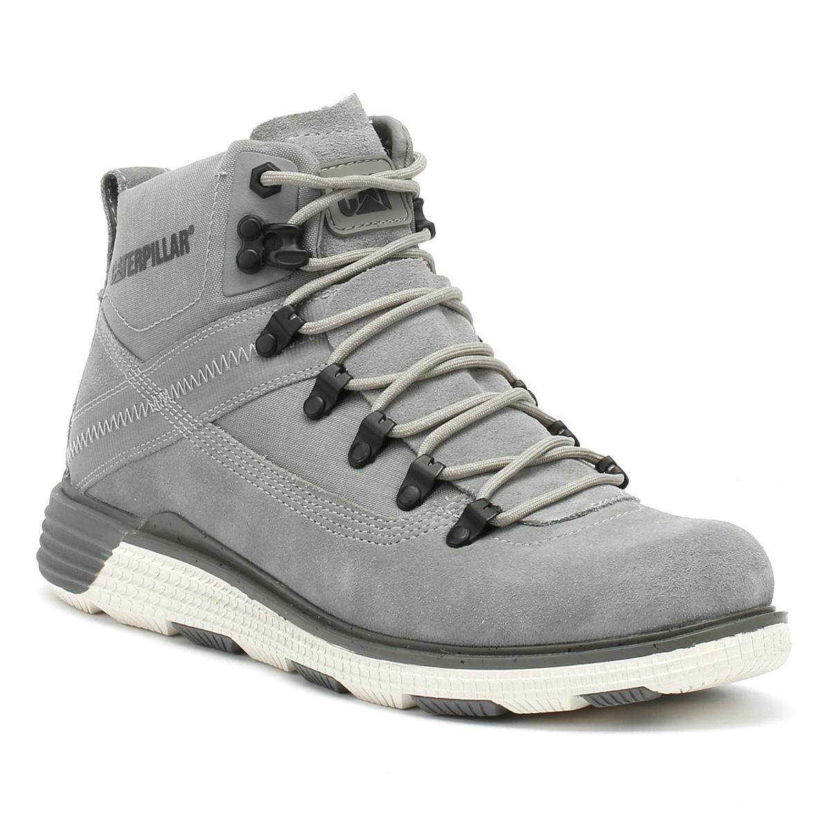Caterpillar Suede Chase20 Mens Grey Boots in Gray for Men Lyst