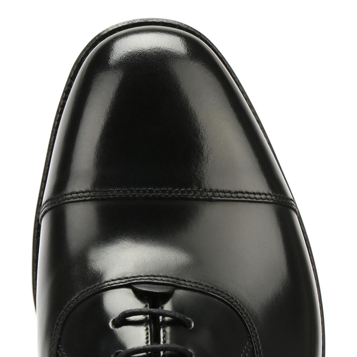 loake 200b polished leather black dress shoes