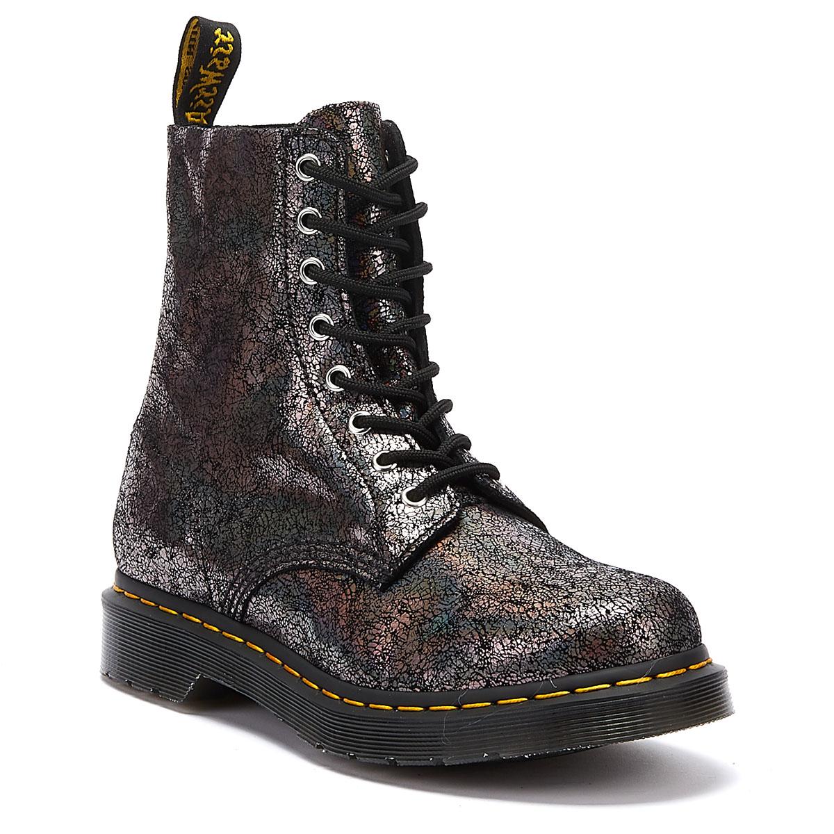 1460 iridescent croc print