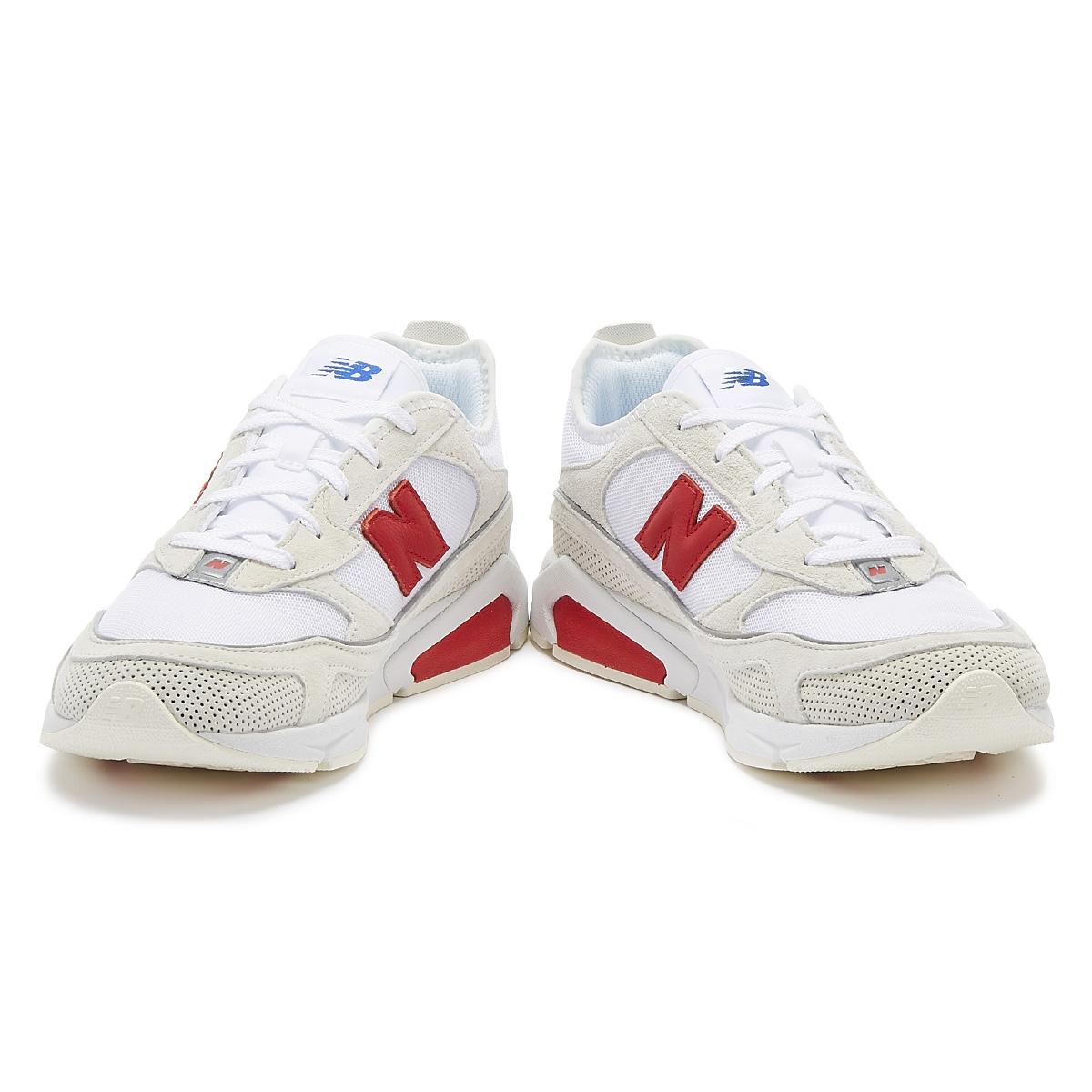 new balance x racer white red