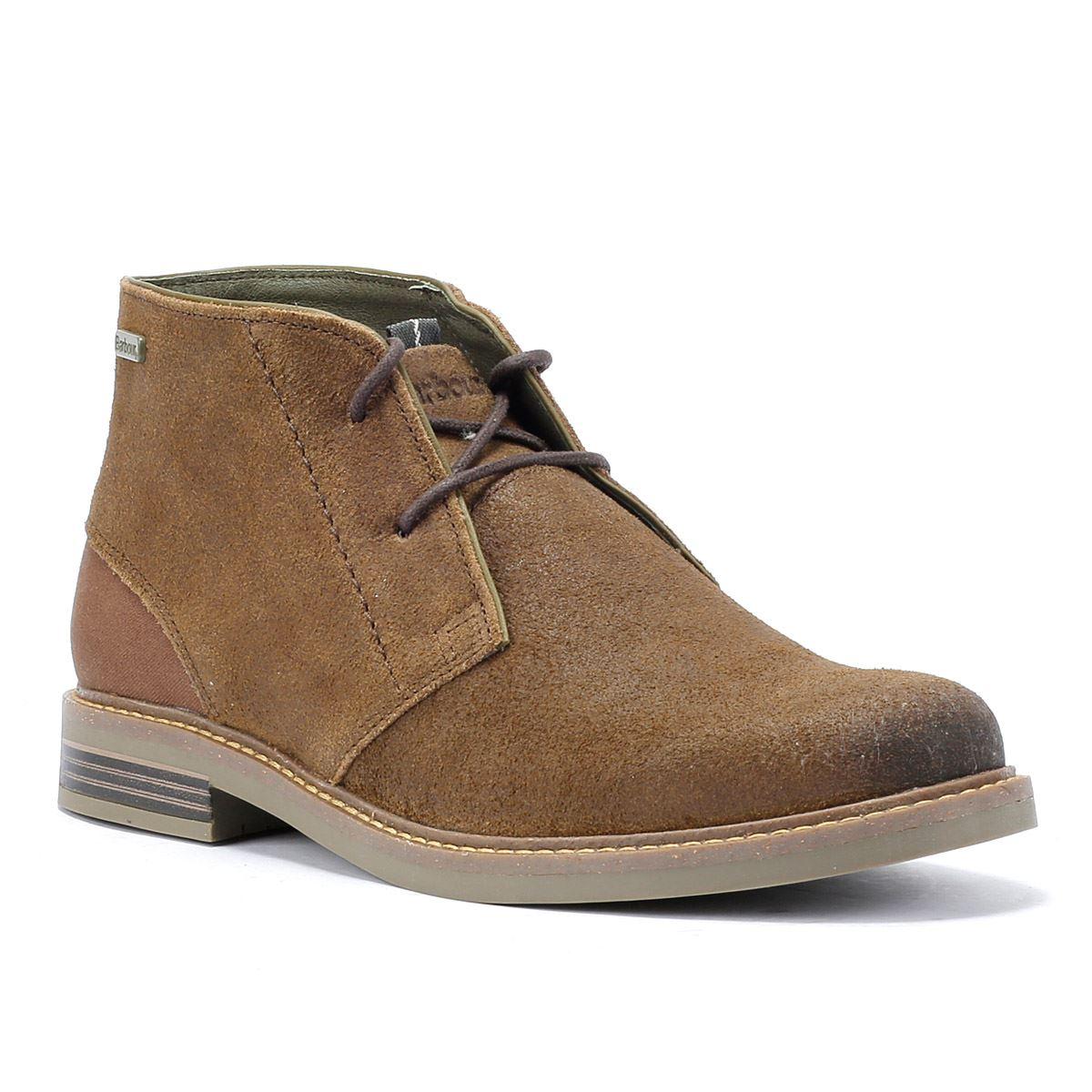 Barbour Readhead Leather Khaki Boots in Brown for Men Lyst UK