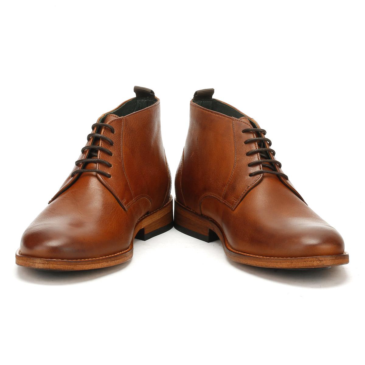 barbour benwell boots cognac