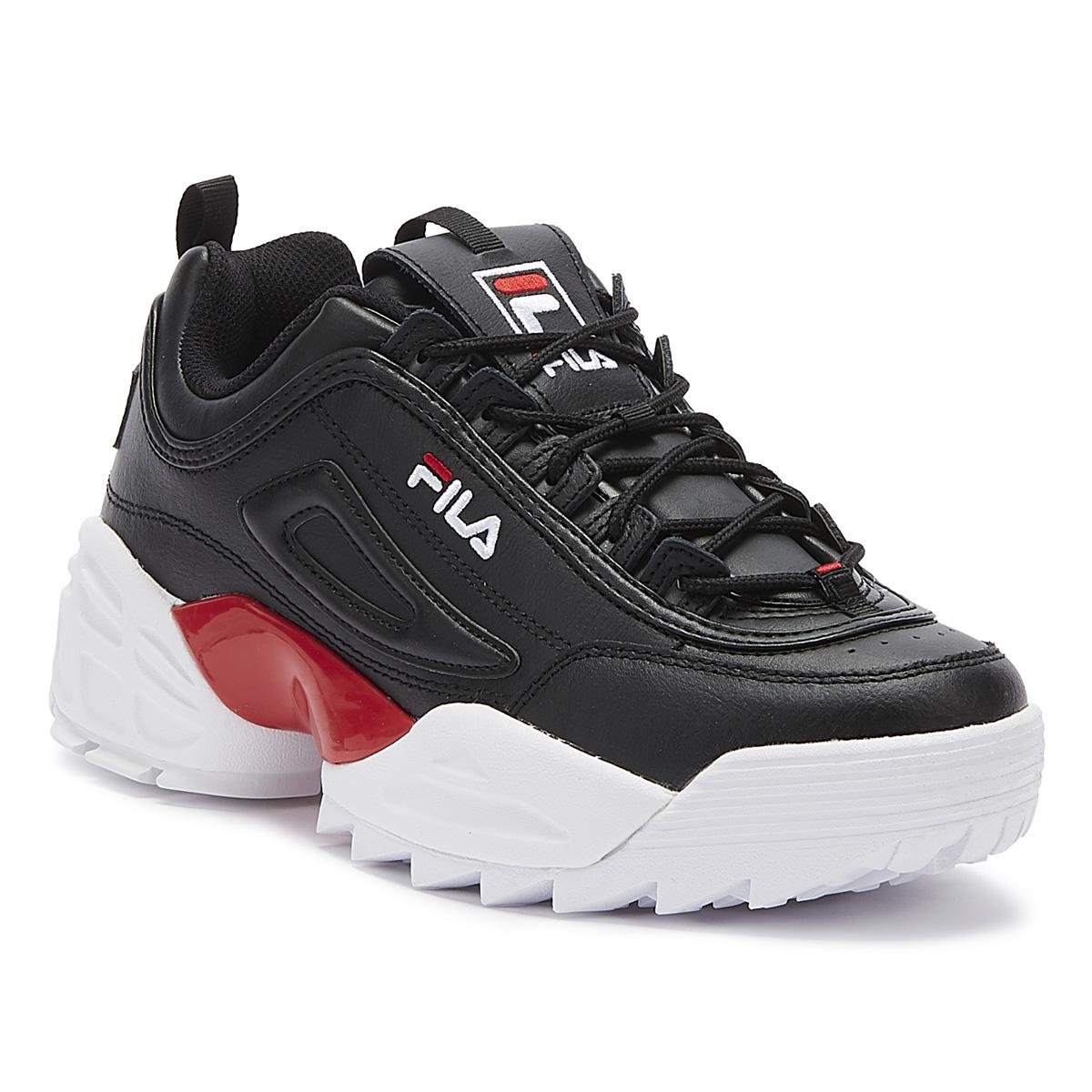 black and red fila disruptor official 