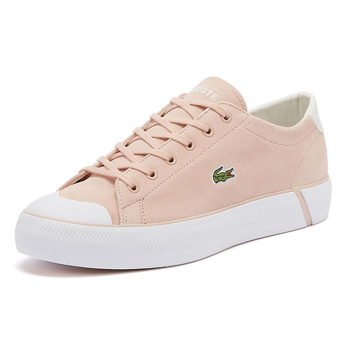 lacoste womens trainers pink