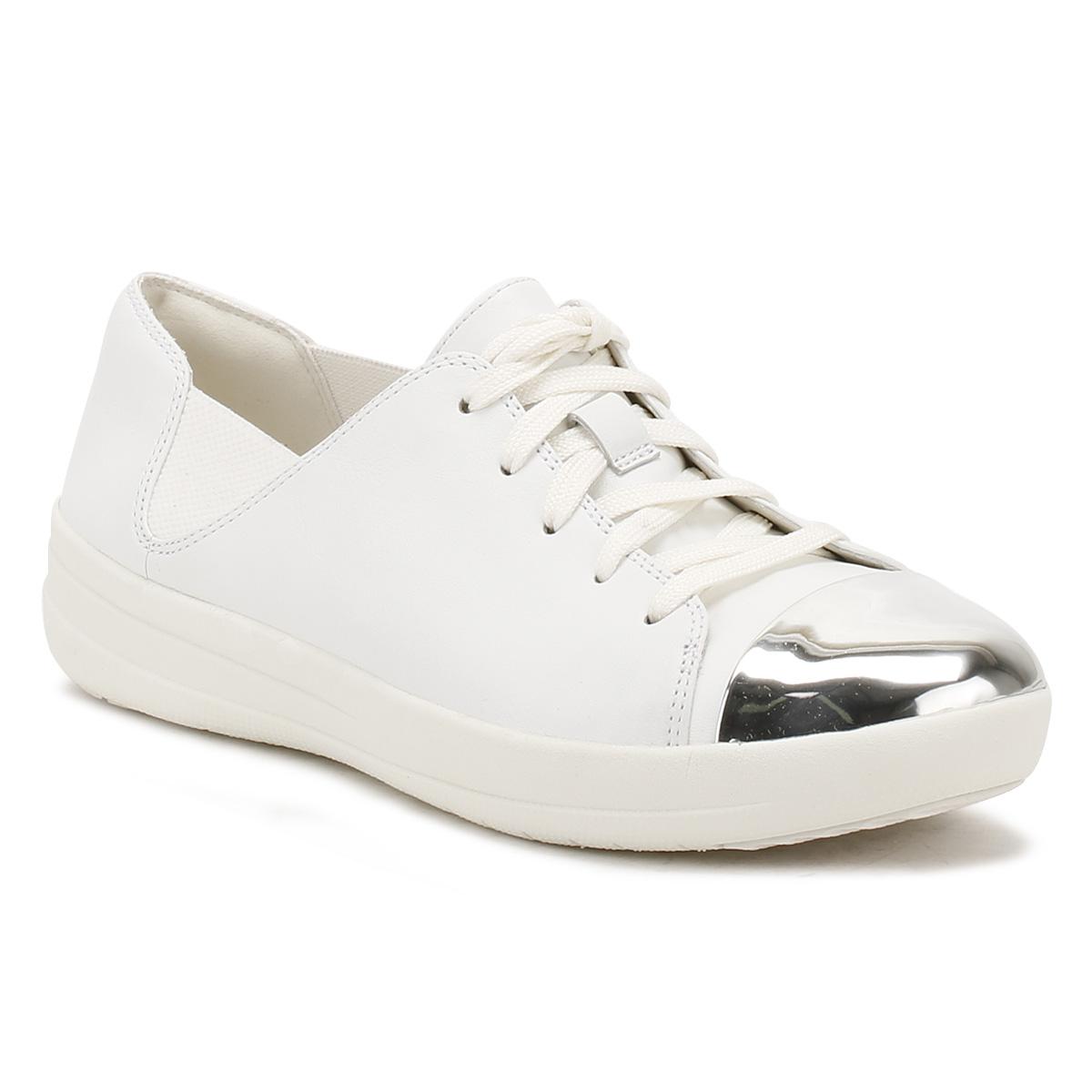 fitflop mirror toe trainers