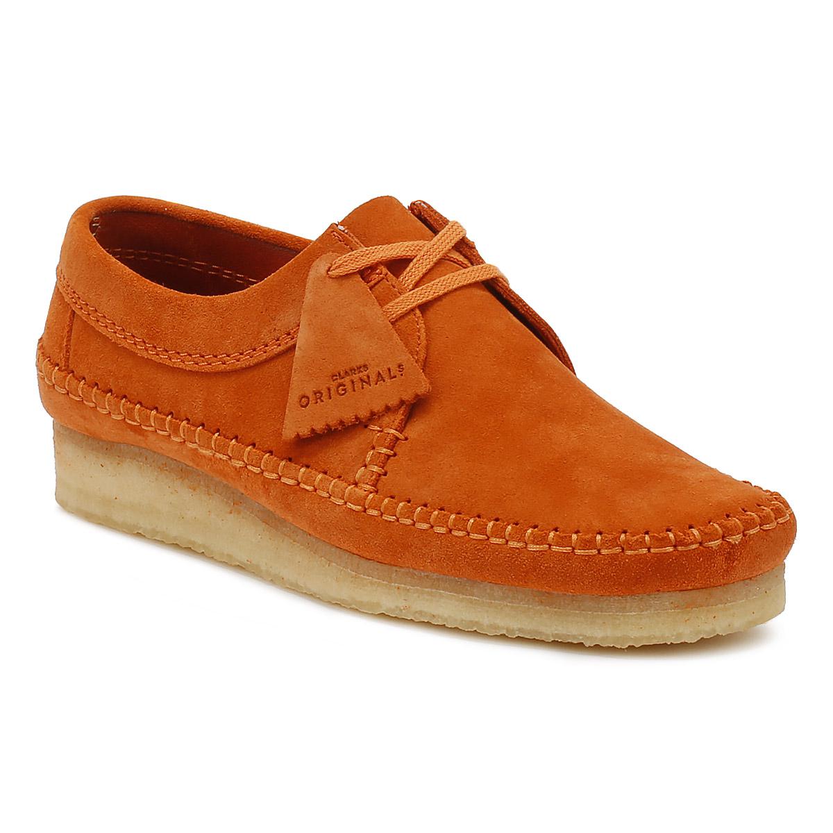 clarks mens orange