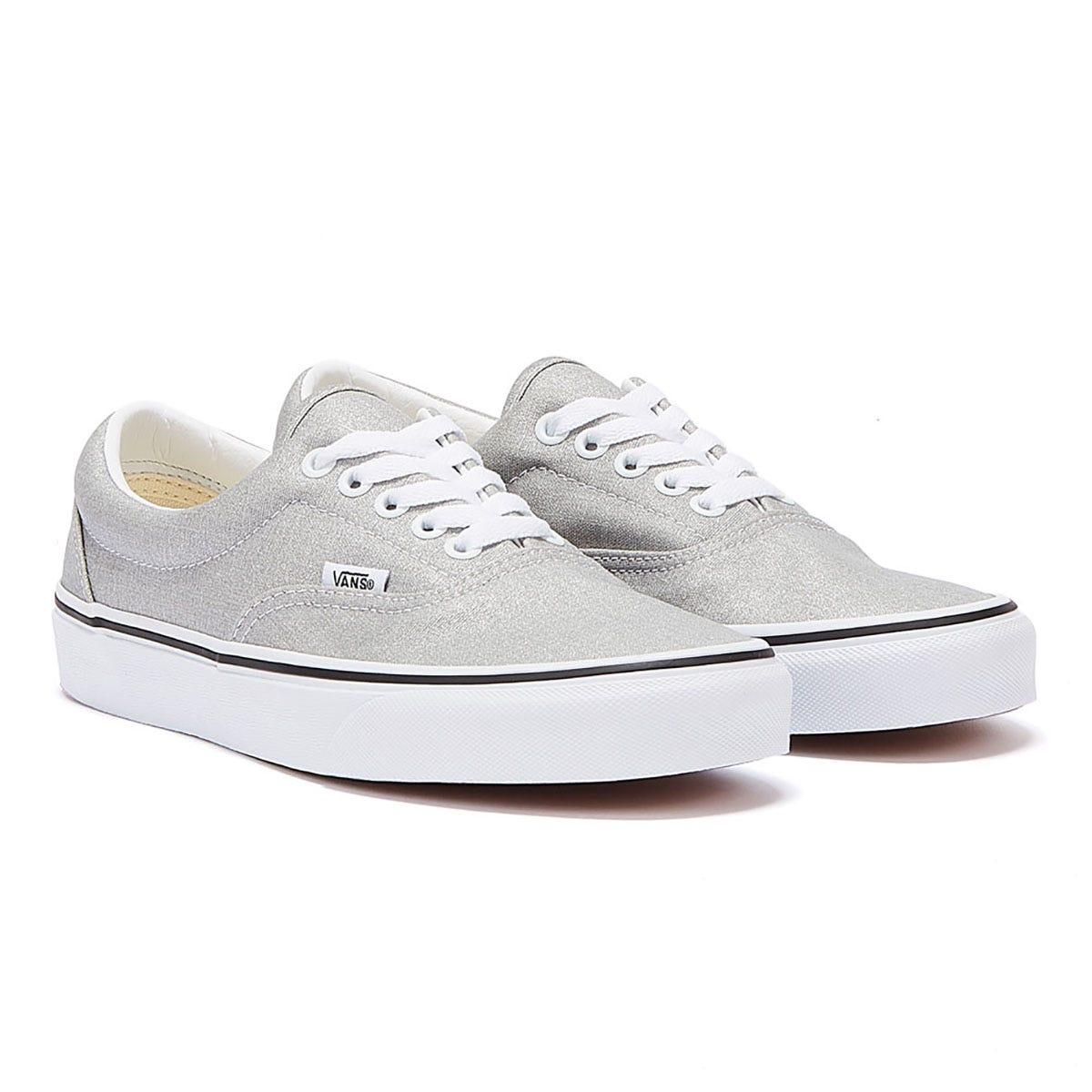 silver glitter vans uk