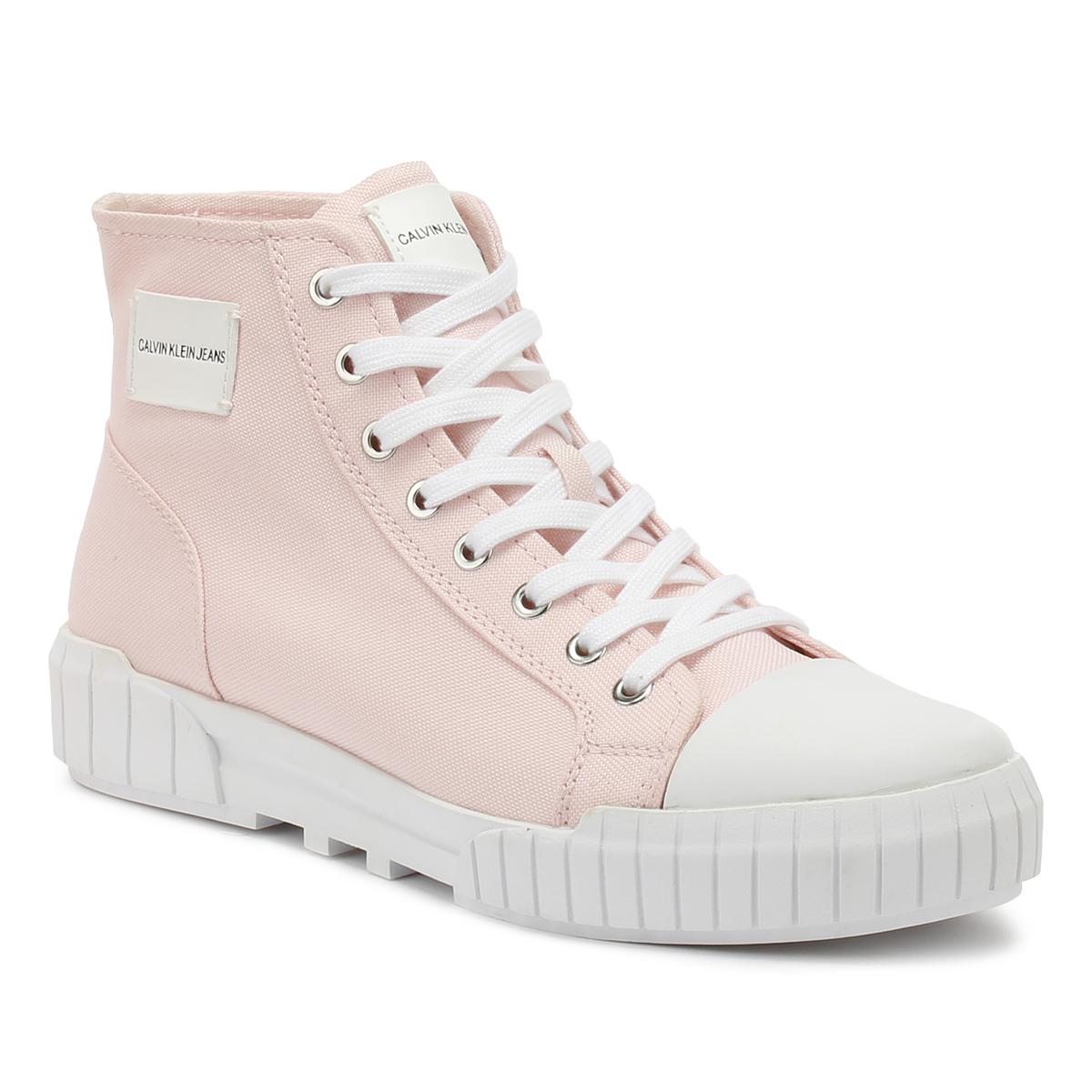 Calvin Klein Synthetic Womens Chintz Rose Nylon Briony Trainers in Pink ...