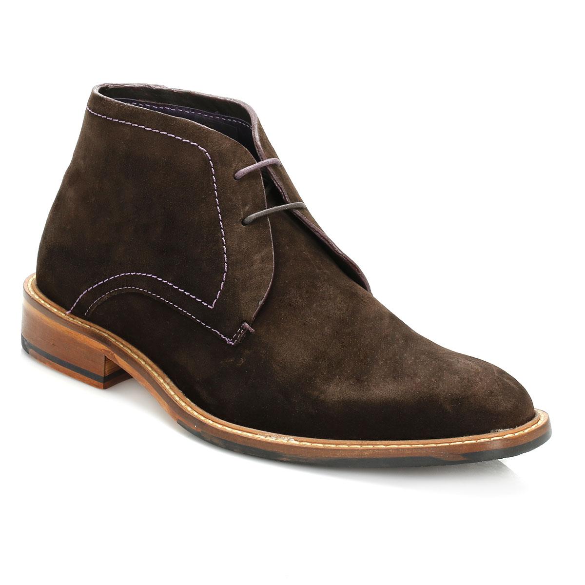 Ted Baker Mens Brown Torsdi 4 Suede 