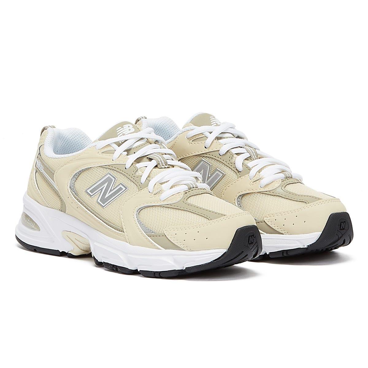 New Balance 530 Beige Trainers in Black | Lyst UK