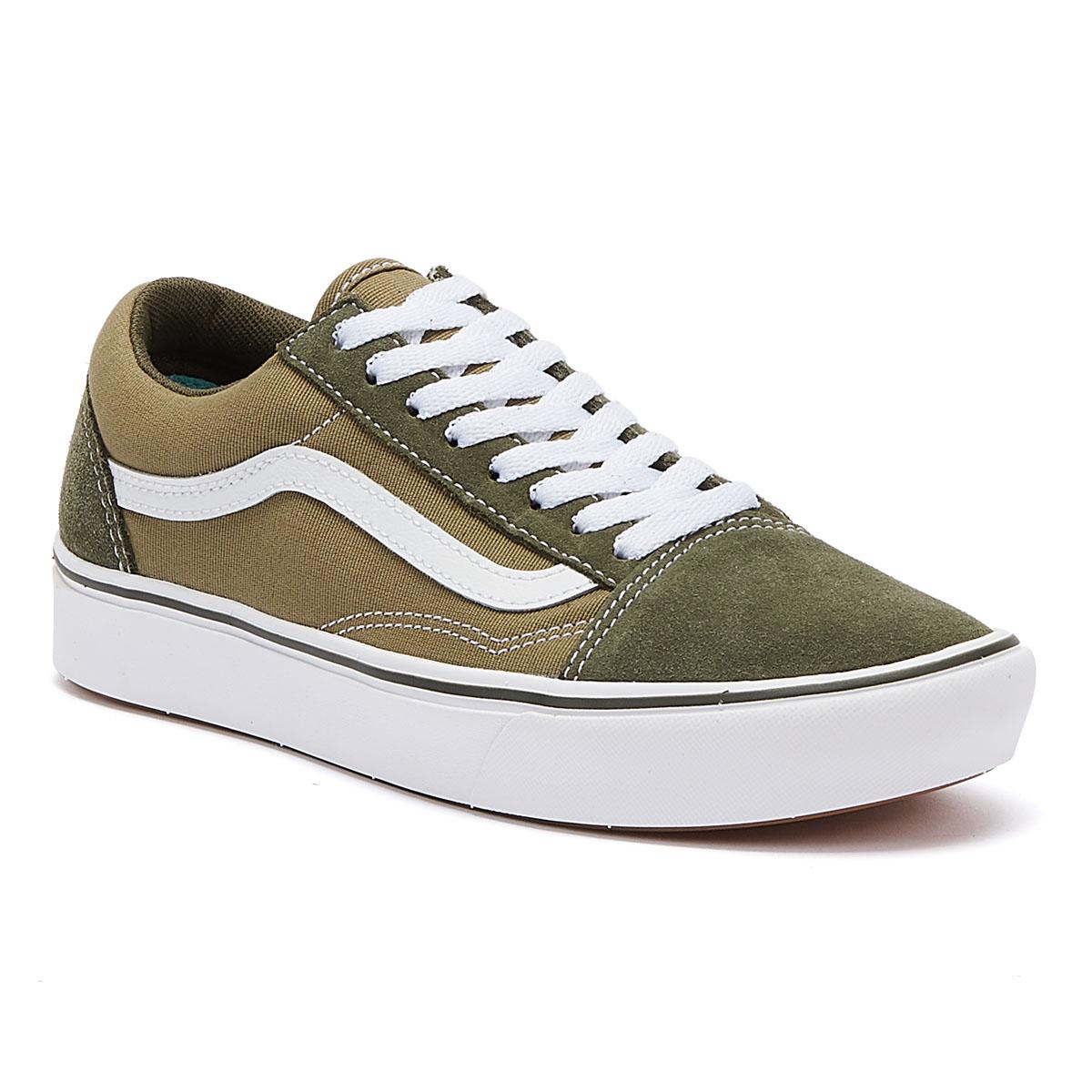 vans green trainers