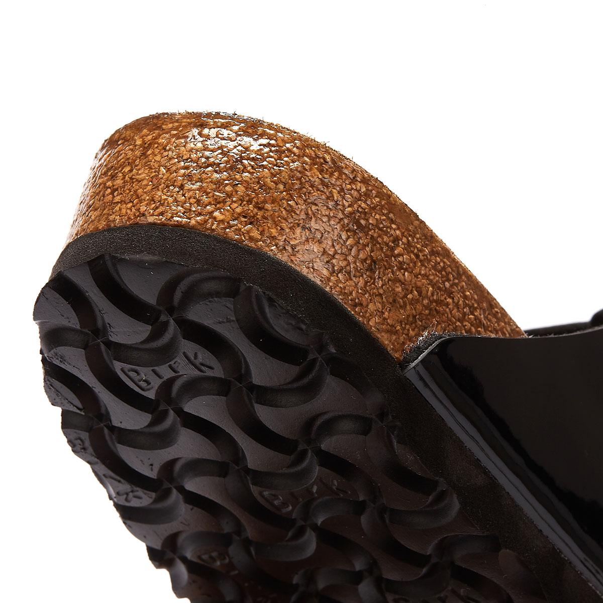 black patent birko flor