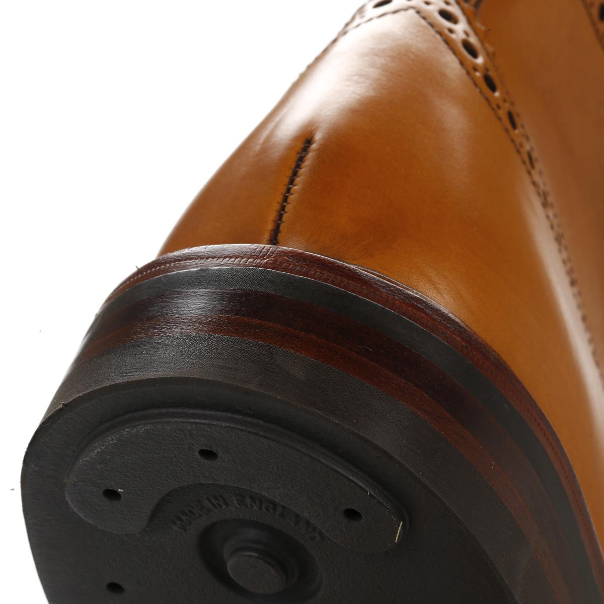 Loake Mens Tan Burford Dainite Calf Leather Brogue Boots in Brown for Men -  Lyst