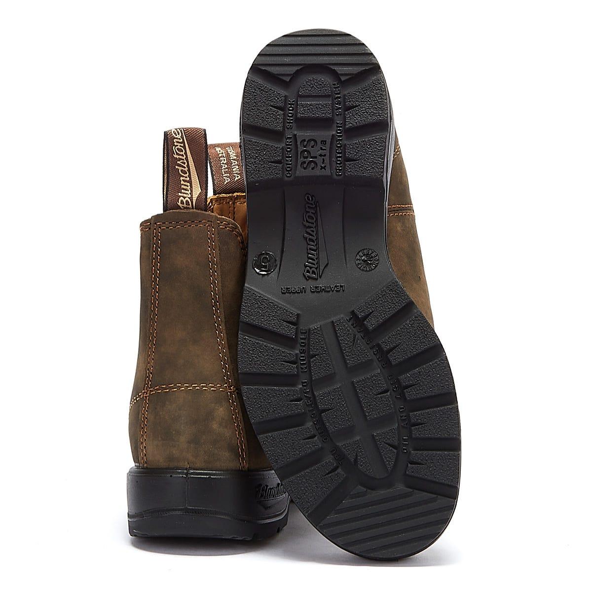 blundstone mens rustic brown