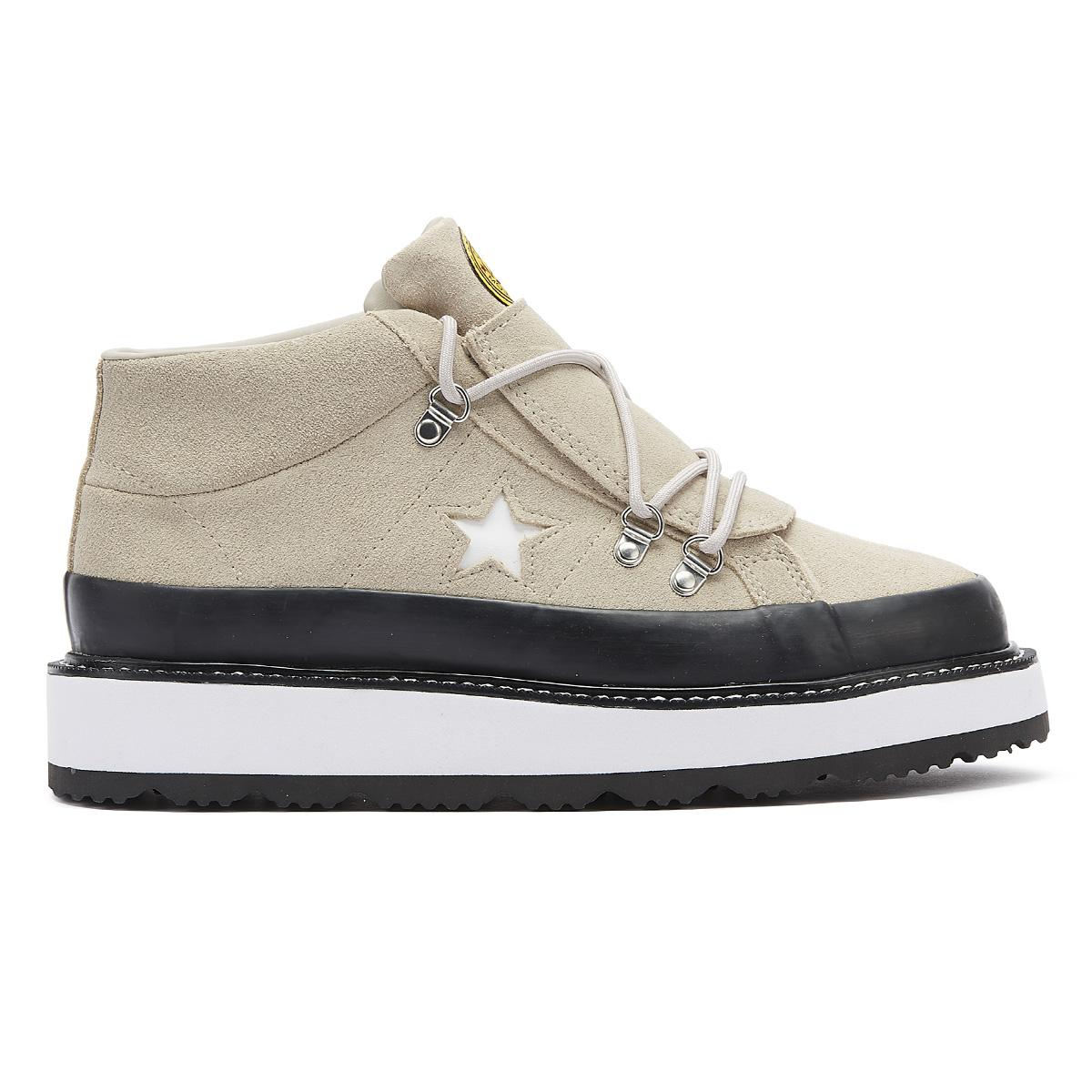 converse one star fleece lined boot