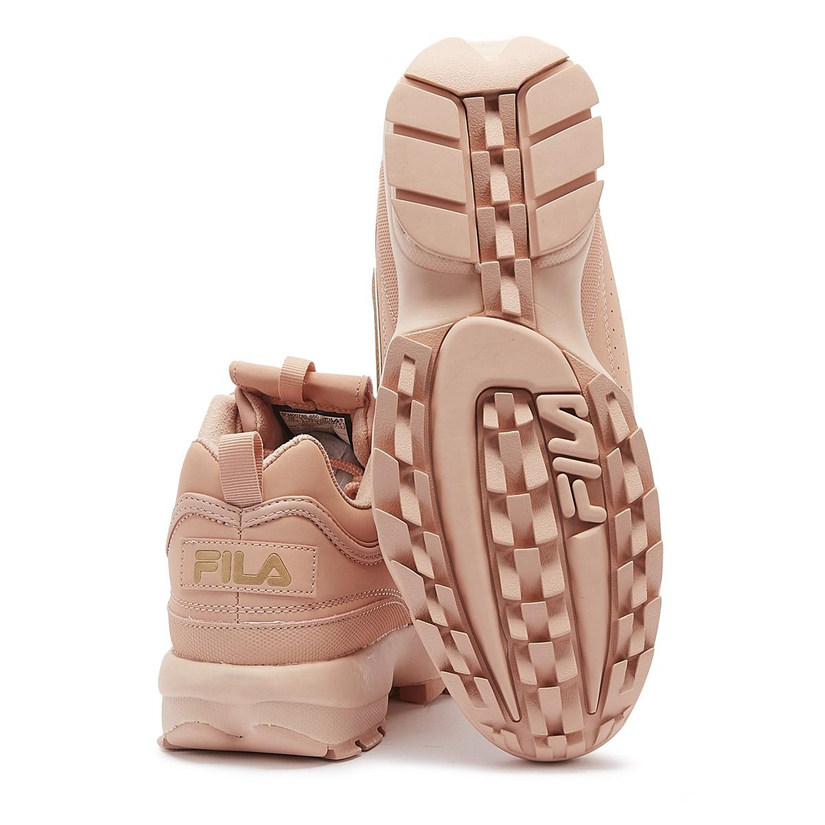 rose fila sneakers