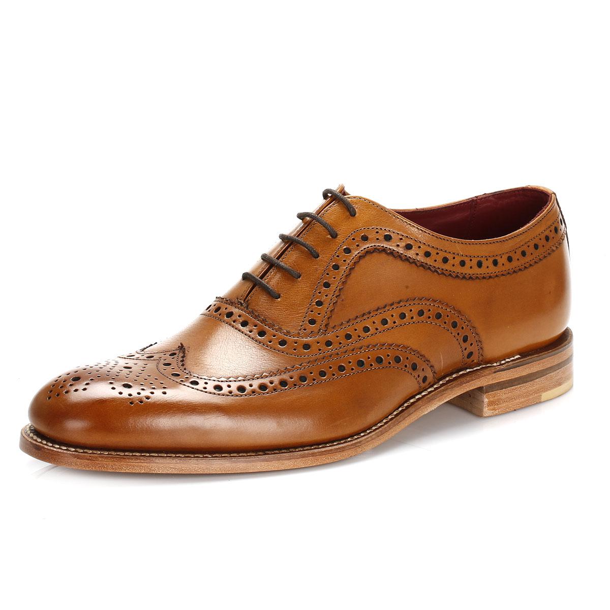 loake fearnley tan brogues