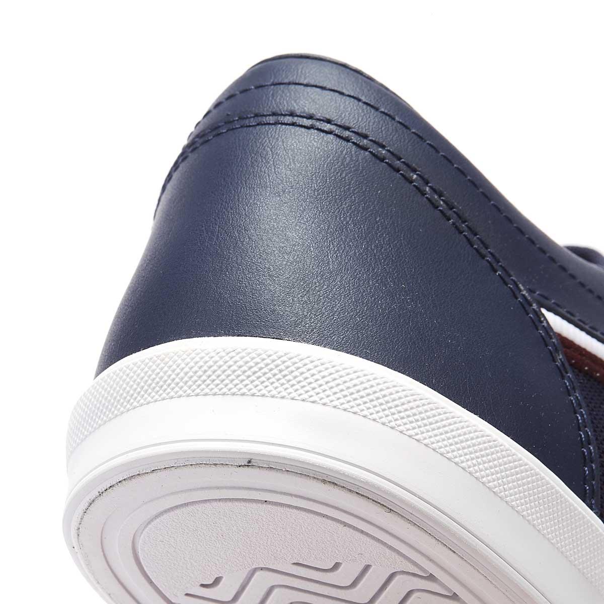 fred perry baseline trainers white