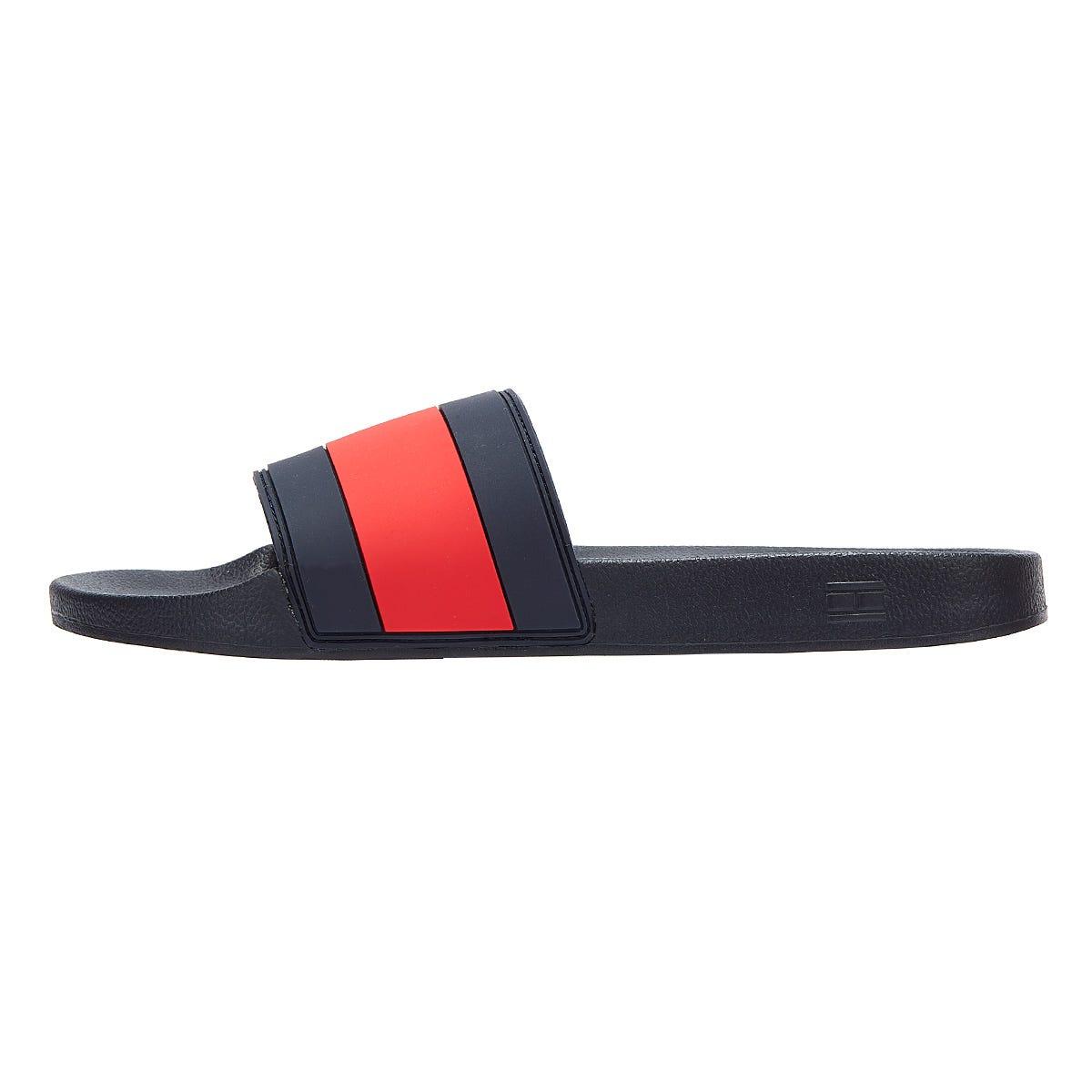 tommy jeans flag slides
