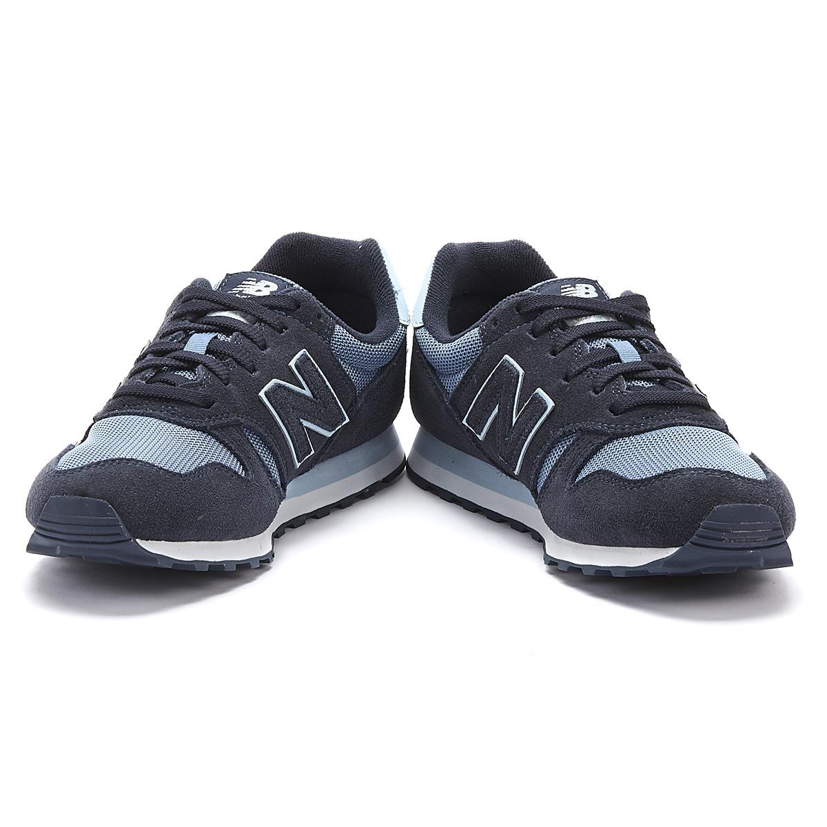 new balance 373 womens trainers in navy blue
