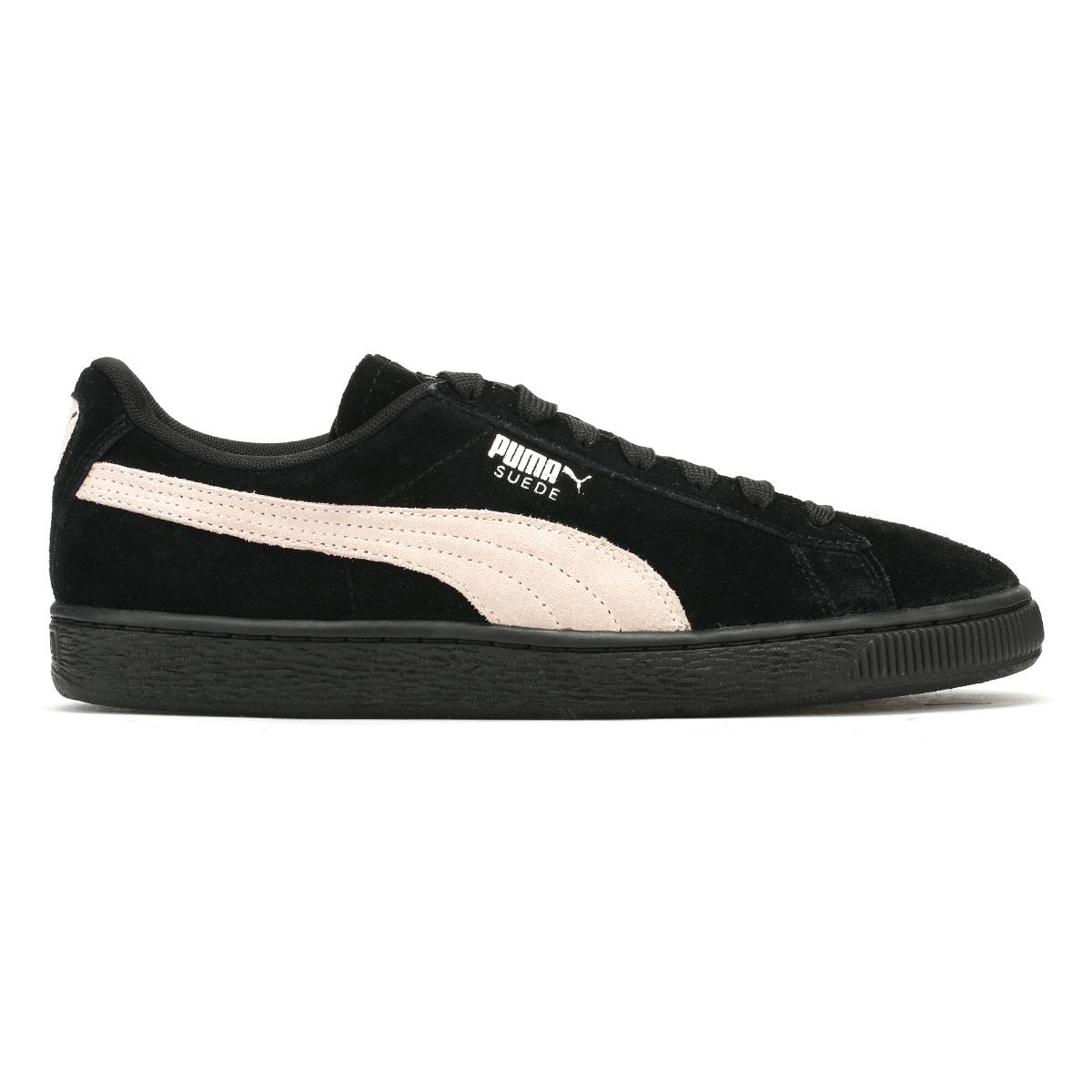 puma suede black pearl
