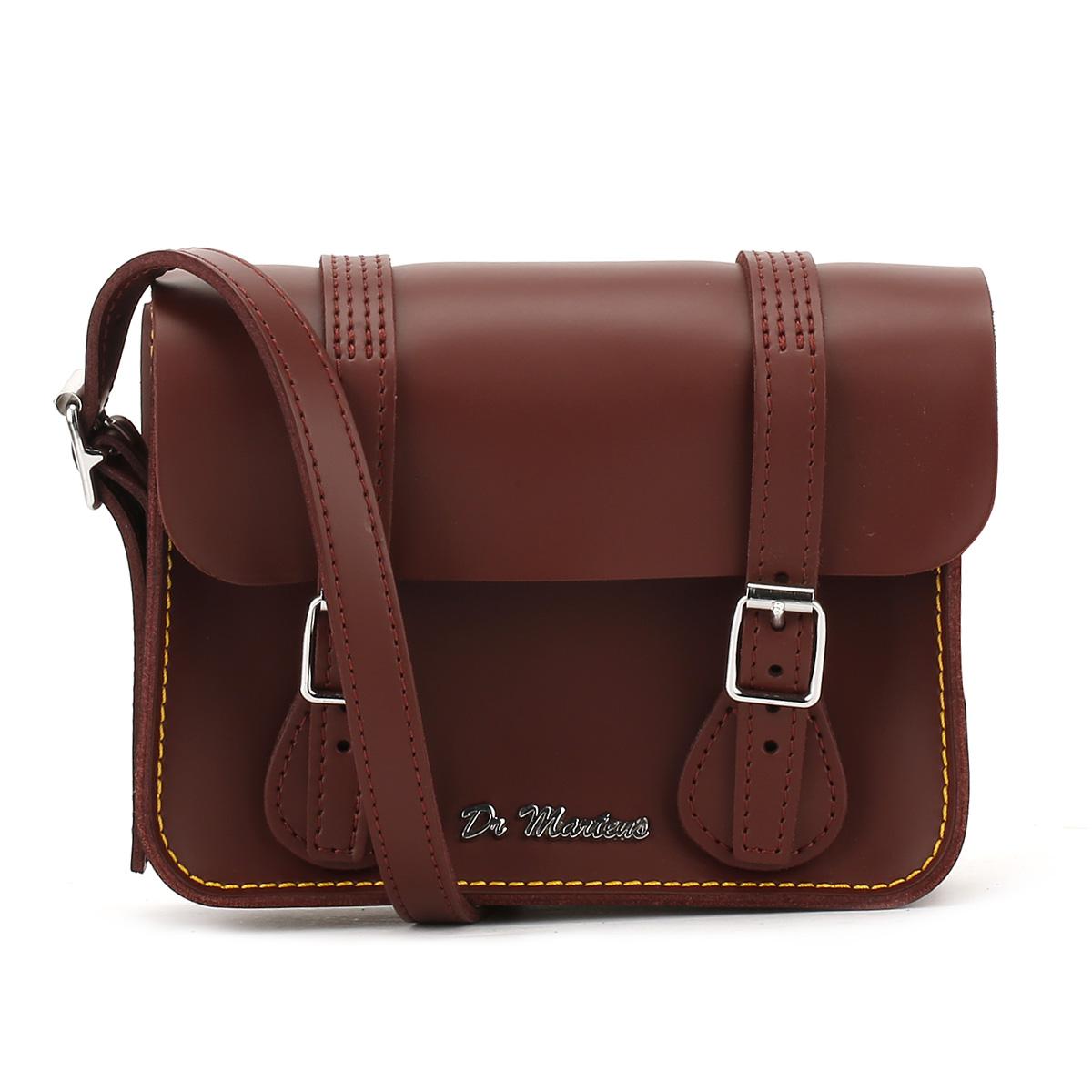 dr martens 7 inch leather satchel women's
