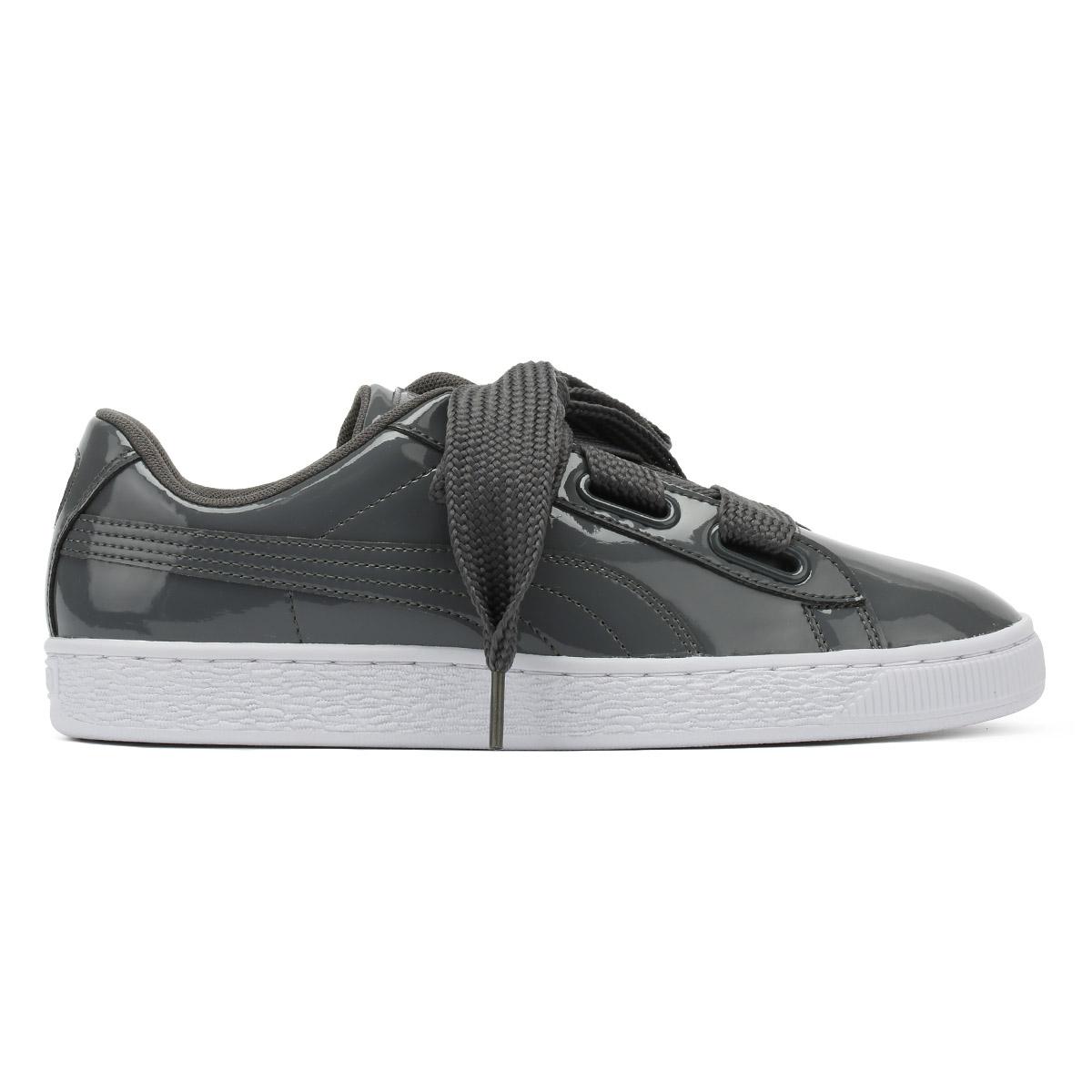 puma heart trainers grey