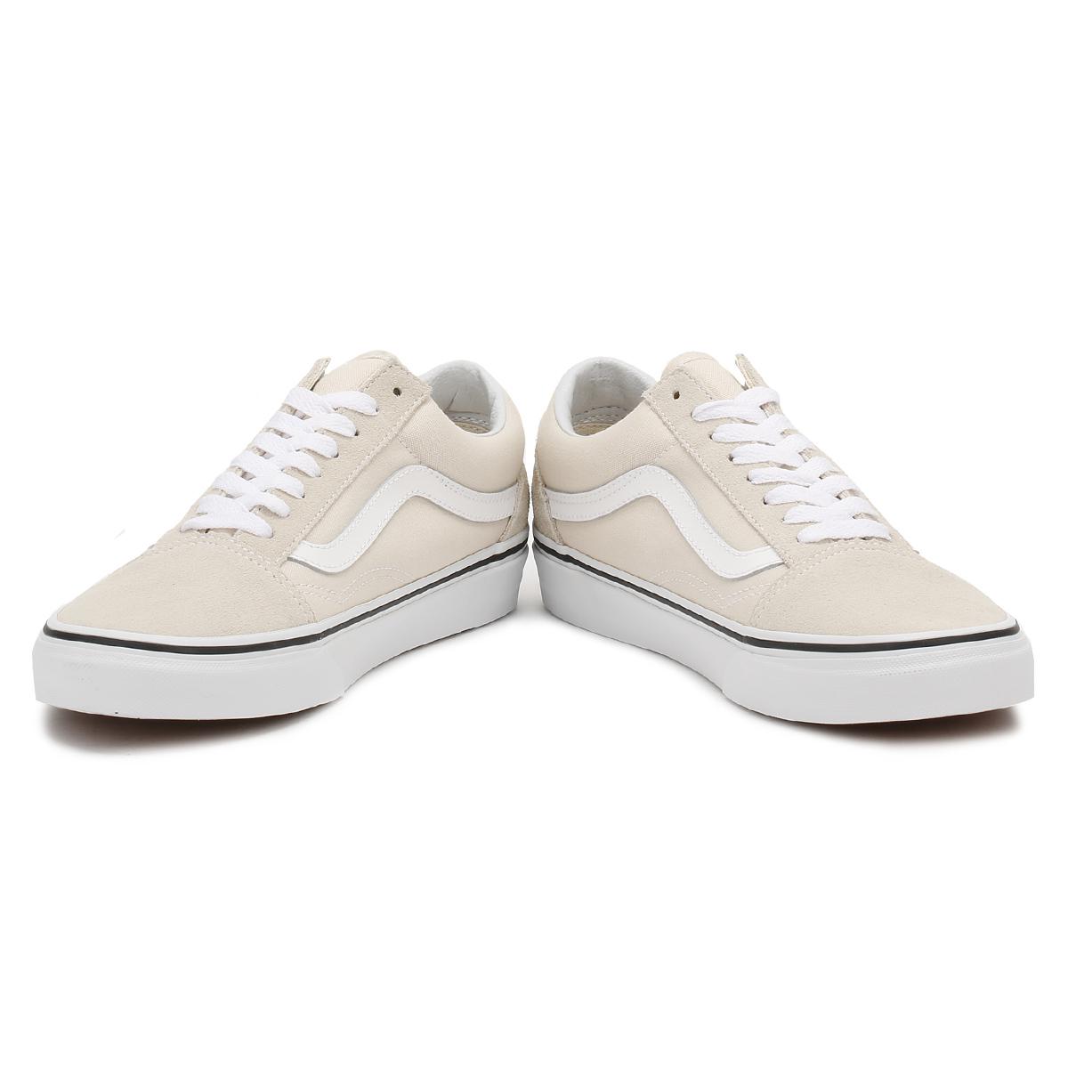 Vans Beige Suede Old Skool Trainers in White Lyst