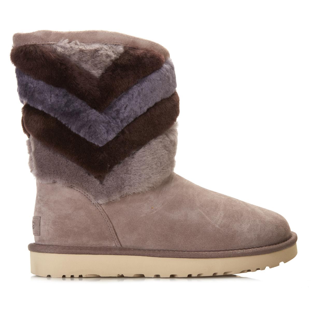 ugg tania genuine shearling suede boot