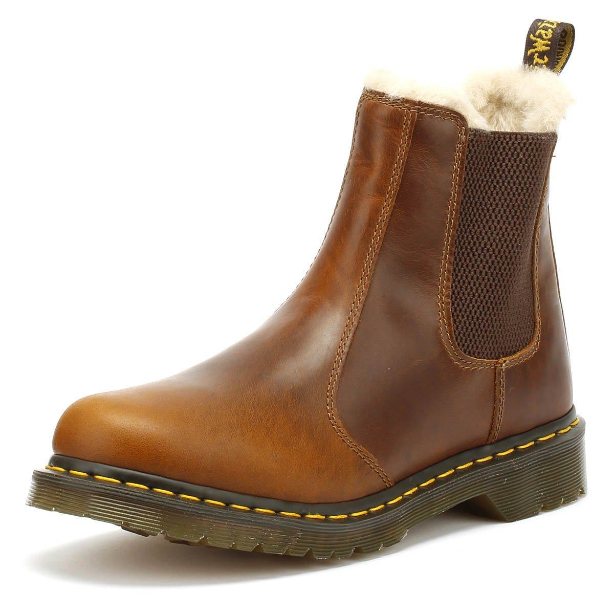 dr martens leonore brown