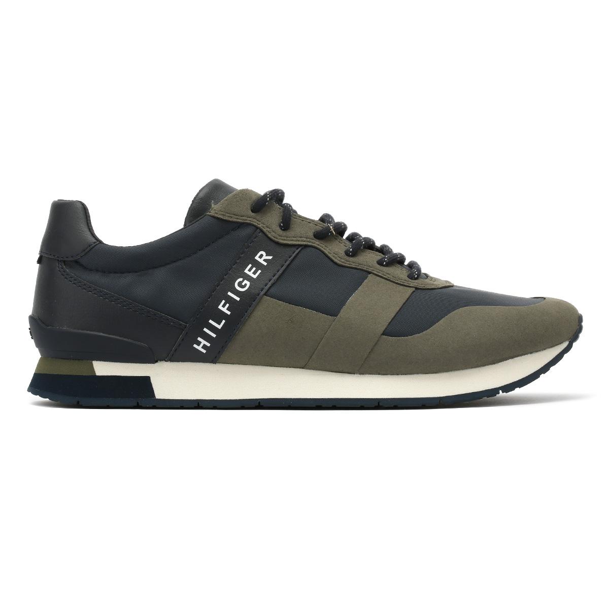 tommy hilfiger green trainers