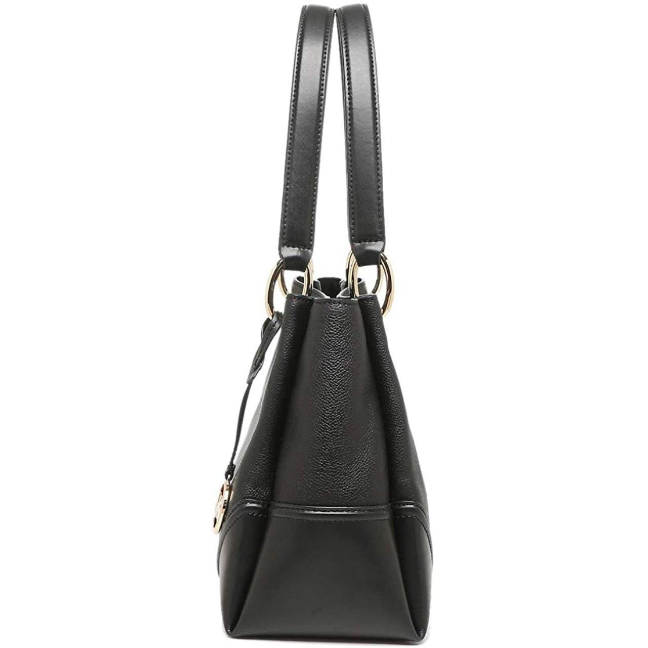 Michael Kors Nicole Large Shoulder Tote Bag Handbag in Black | Lyst