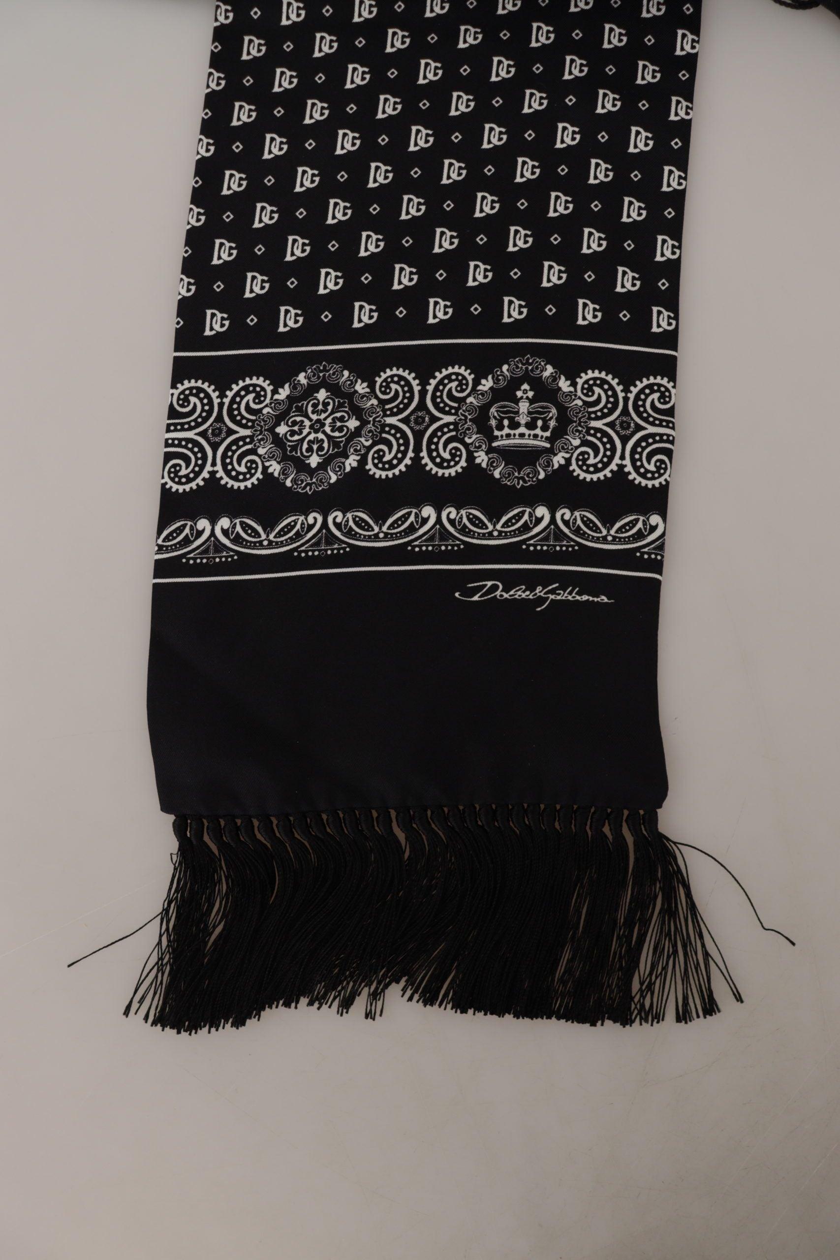 silk scarf dolce gabbana