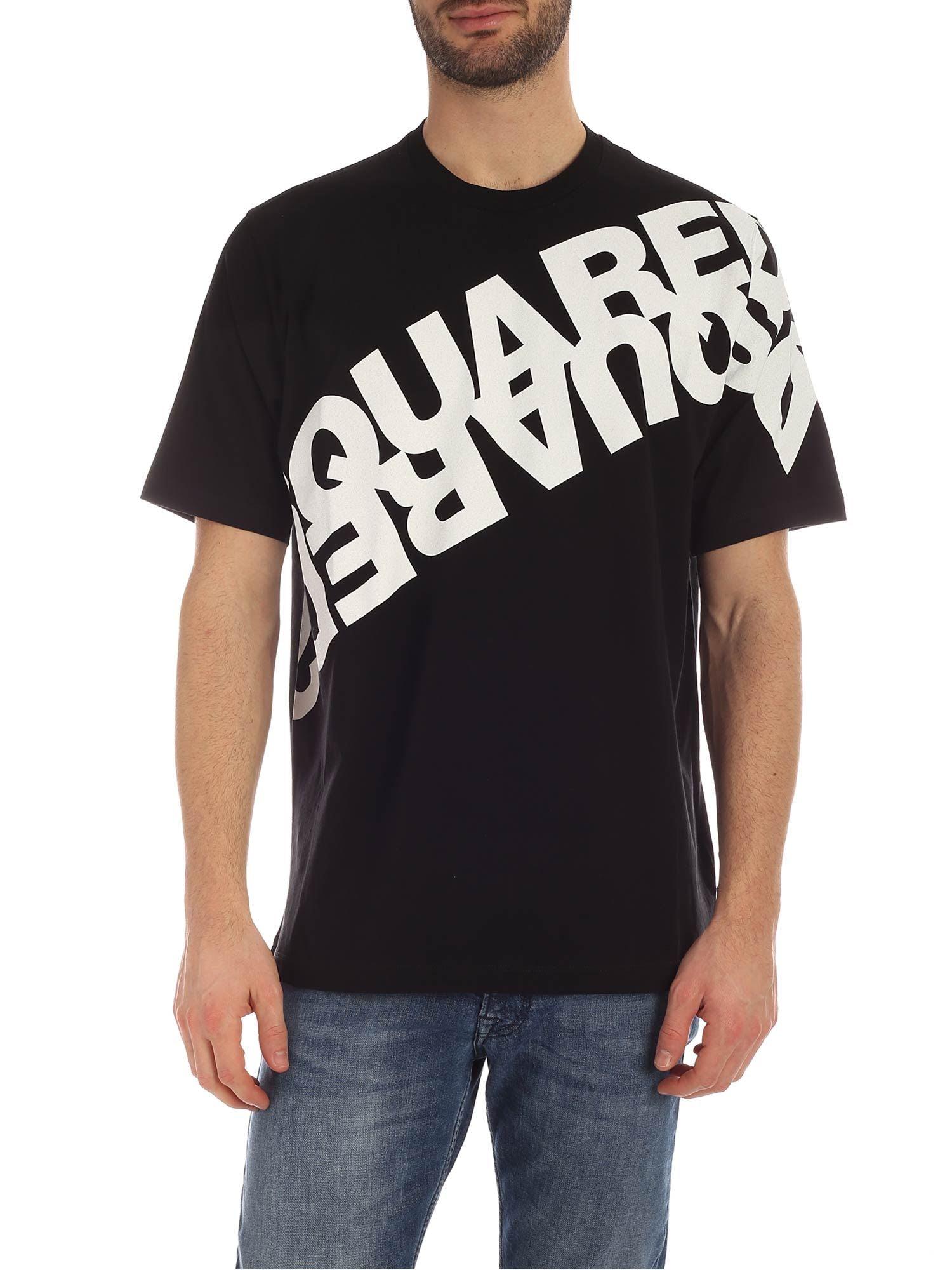 DSquared² Cotton Brand Print T-shirt in 