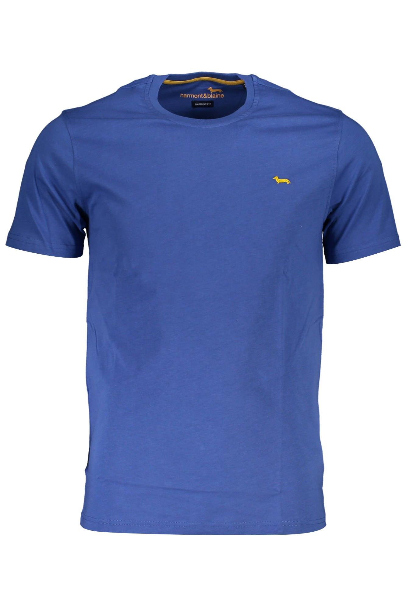 Harmont & Blaine Cotton T-shirt in Blue for Men | Lyst