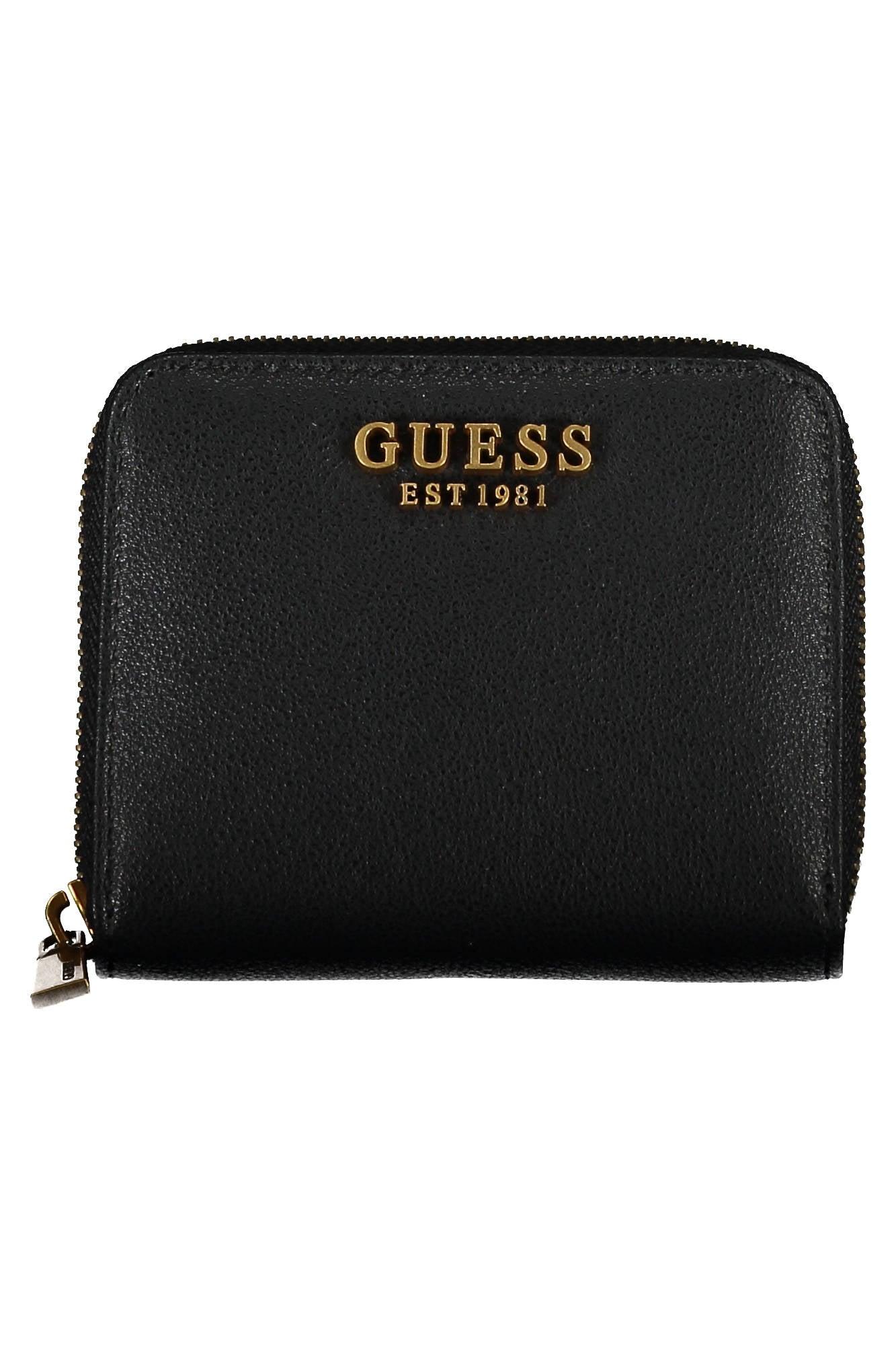 Guess Polyurethane Wallet in Black | Lyst