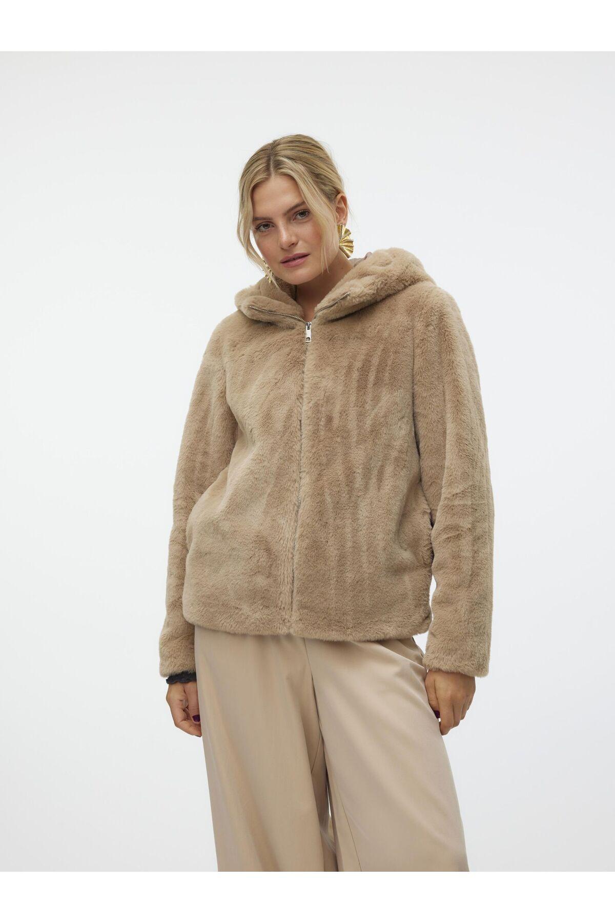 Fake Fur Jacke Aus Kunstfell Kunstfell Jacke Strickjacke Mit Fake