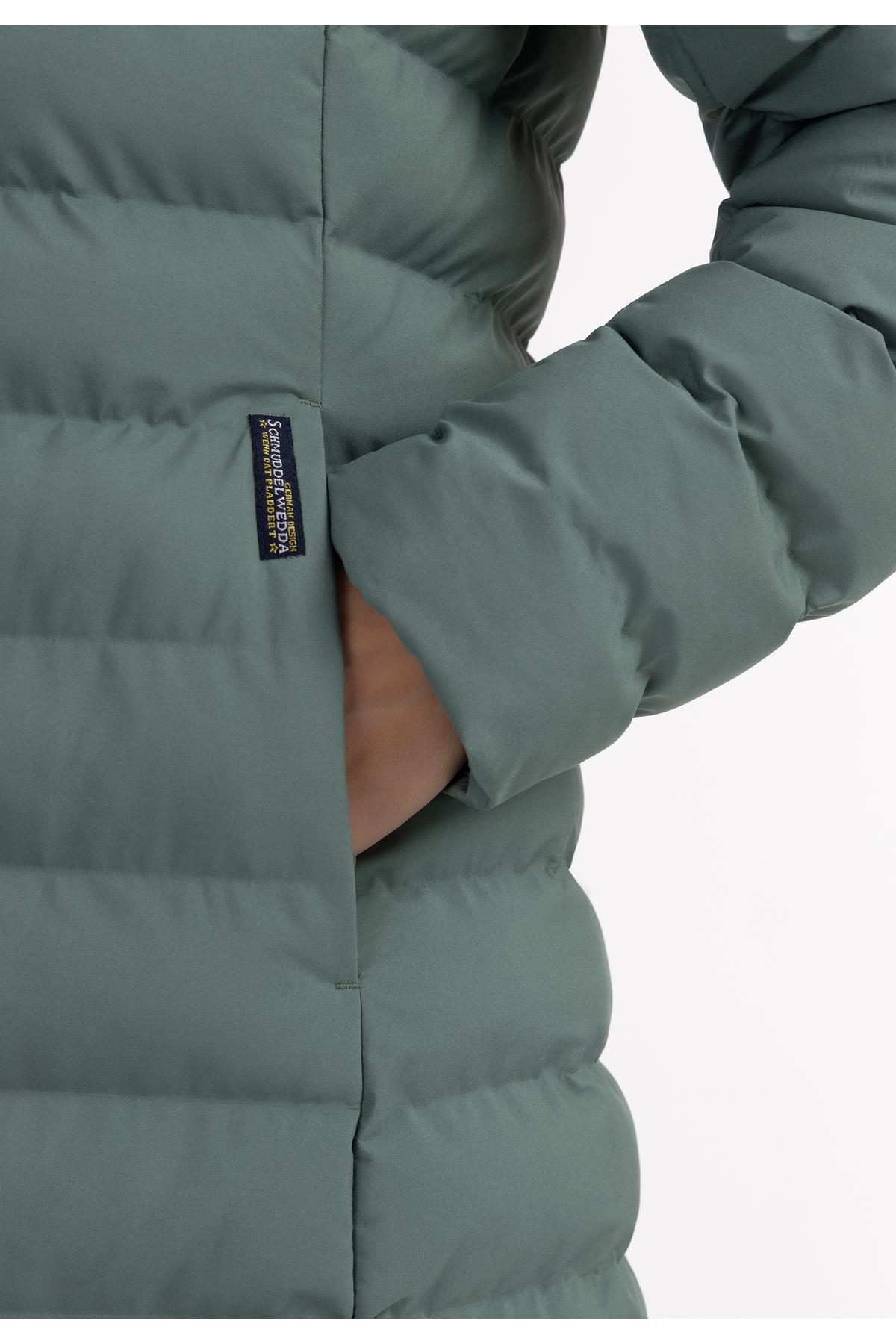 Schmuddelwedda Funktioneller wintermantel nootki in Grün Lyst DE