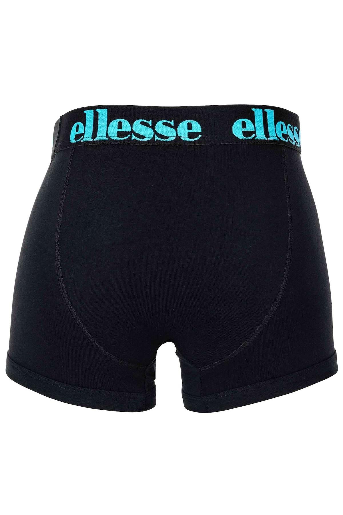 Ellesse Herren Boxershorts Dralla Fashion Trunk – 3er Pack, Bequeme Passform, Elastischer Bund