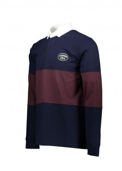 Lacoste Rugby Shirt in Blue for Men | Lyst