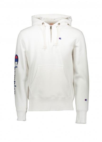 champion hooded half zip