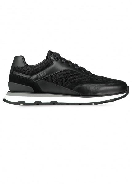 BOSS by HUGO BOSS Arigon Runn Trainers in Black for Men | Lyst UK