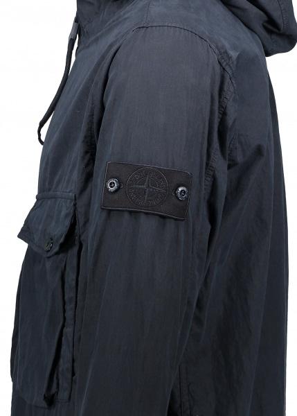 Stone Island Ghost Cotton Nylon Tela Jacket in Navy (Blue) for Men | Lyst
