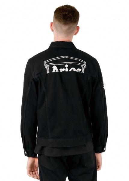 Aries Column Zip Through Jacket in Black for Men - Lyst